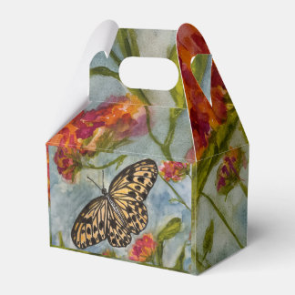 Girls Sweet Butterfly Birthday Favour Box