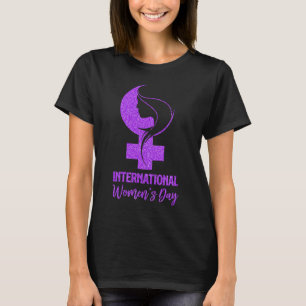 Girls Symbol International Womens Day 8th March Wo T-Shirt