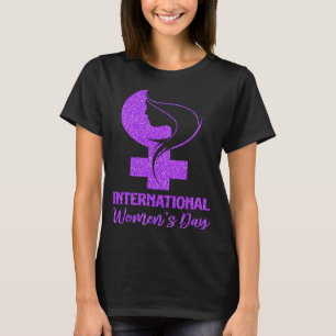Girls Symbol International Womens Day 8th March Wo T-Shirt