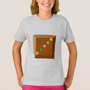 Girls T-Shirt  ash  DESIGN  CLOWN 