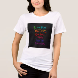 Girls t-shirt design Tri-Blend shirt