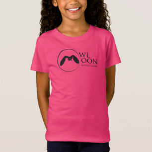 Girls' T-shirt Owl Moon Logo