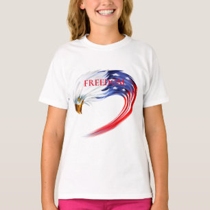 Girls T-Shirt-Patriotic T-Shirt