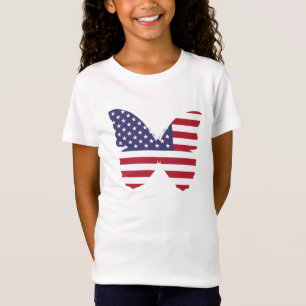 Girls T-Shirt-Patriotic T-Shirt