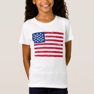 Girls T-Shirt-Patriotic T-Shirt