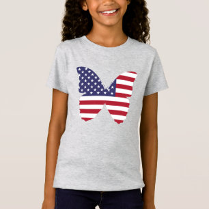 Girls T-Shirt-Patriotic T-Shirt