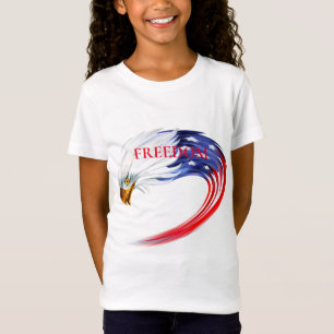 Girls T-Shirt-Patriotic T-Shirt
