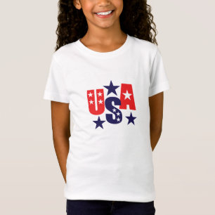 Girls T-Shirt-Patriotic T-Shirt