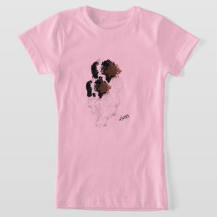 Girl's T-shirt : Puppy's Will Follow