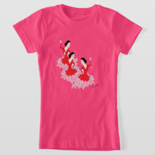 Girl's T-shirt : Spanish Dancer
