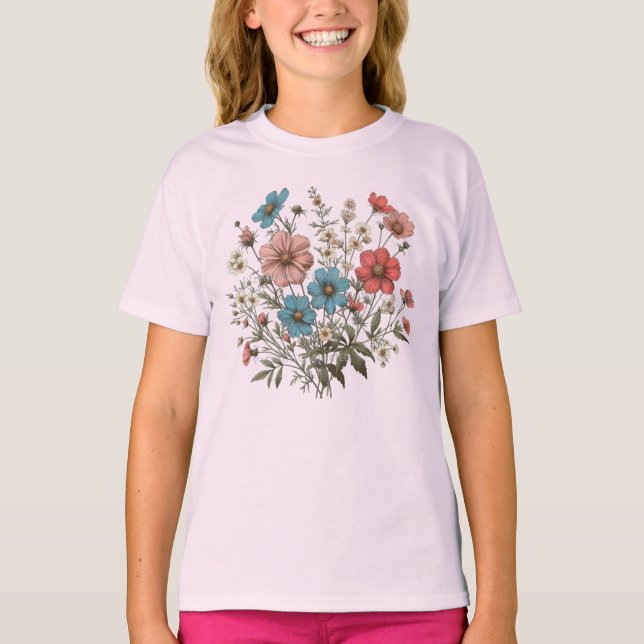 Girls' T-Shirts (Front)