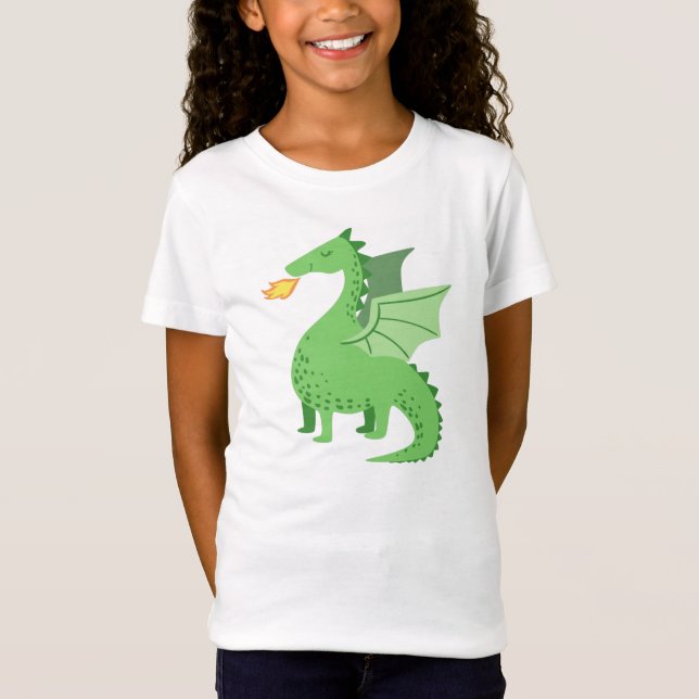 Girls' T-Shirts Dragon (Front)