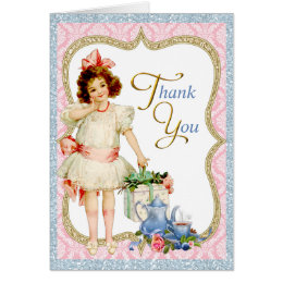 tea party thank you cards