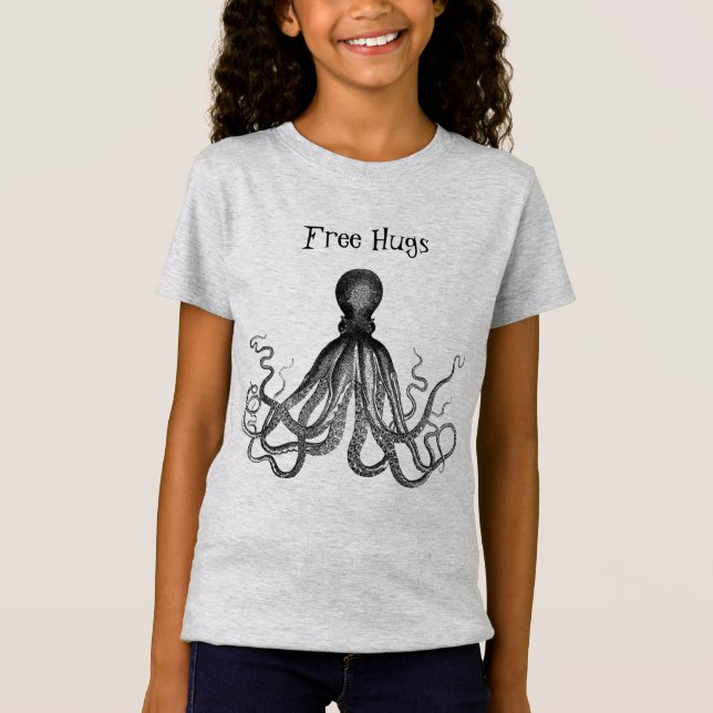 Girls Tee Free Hugs (Front)
