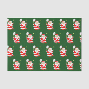 Girls Tennis Christmas Tissue Paper