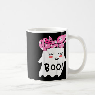 Girls Toddler Happy Halloween Ghost With Bandanna Coffee Mug
