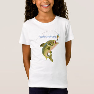 Girls Top Yellowstone Fishing