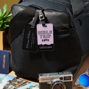 Girls Trip 2022 Girls Weekend Vacation Getaway Luggage Tag