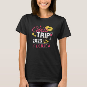 Girls Trip 2023 Florida Weekend Travel Group Match T-Shirt