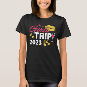 Girls Trip 2023 Weekend Travel Group Matching T-Shirt