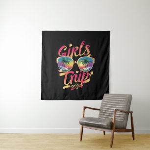 Girls Trip 2024 Weekend Summer Beach Vacation 2024 Tapestry