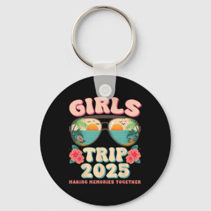 Girls Trip 2025 Beach Weekend Summer Vacation Matc Key Ring