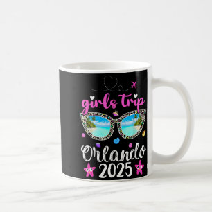 Girls Trip 2025 Summer Sunglass Florida Orlando Coffee Mug