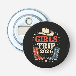 Girls Trip 2026 Family Matching Western Vacation Bottle Opener