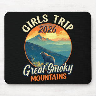Girls trip 2026 great smoky mountains national mouse mat
