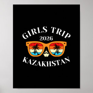 Girls Trip 2026 Kazakhstan Spring Break 2026 Cruis Poster