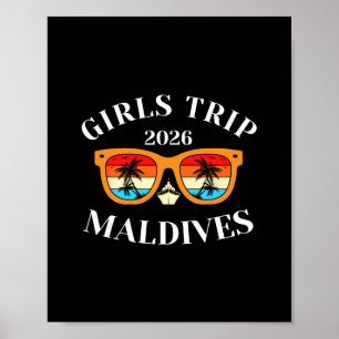 Girls Trip 2026 Maldives Spring Break 2026 Cruise Poster