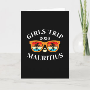 Girls Trip 2026 Mauritius Spring Break 2026 Cruise Card