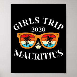 Girls Trip 2026 Mauritius Spring Break 2026 Cruise Poster