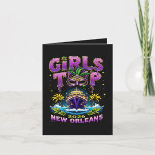 Girls Trip 2026 New Orleans Holiday Card