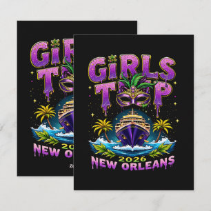 Girls Trip 2026 New Orleans Holiday Card