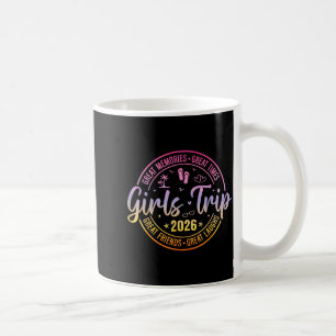 Girls trip 2026 womens weekend vacation matching coffee mug