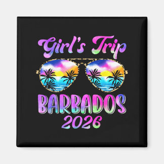 Girls Trip Barbados 2026 Summer Trip Weekend Magnet