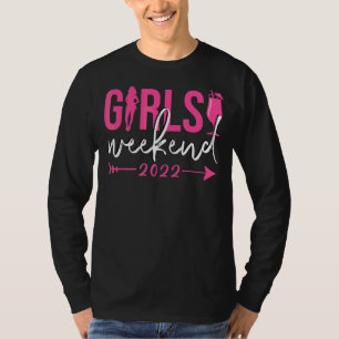 Girls Trip Best Friends Travel Matching Girls Week T-Shirt