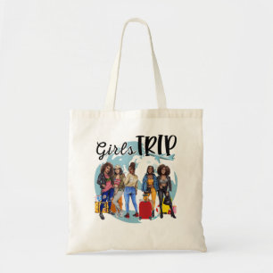 Girls Trip Black Women Queen Melanin African Ameri Tote Bag