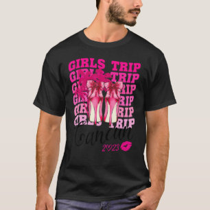 Girls Trip Cancun 2023 Vacation For Women Weekend T-Shirt