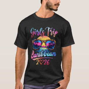 Girls Trip Caribbean 2026 Matching Summer Vacation T-Shirt