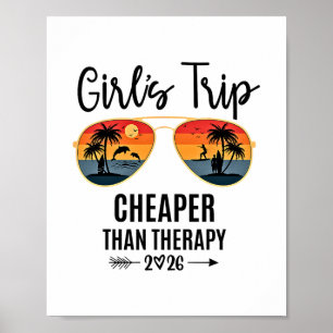 Girls Trip Cheaper Than A Therapy 2026 Group Match Poster