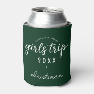 Girls Trip Cheaper Than Therapy Custom Vacation Can Cooler