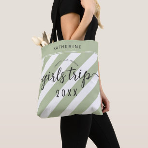 Girls Trip Cheaper Than Therapy Custom Vacation Tote Bag