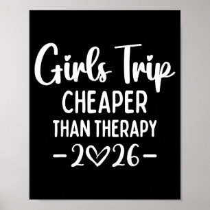 Girls Trip Er Than A Therapy 2026 Weekend Queen Si Poster