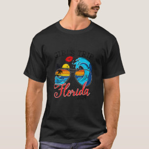 Girls Trip Florida 2024 Beach Womens Weekend Birth T-Shirt