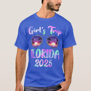 Girls Trip Florida 2025 Summer Beach Weekend Vacat T-Shirt