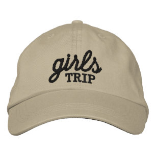 Girls Trip Girls Weekend Vacation Embroidered Hat