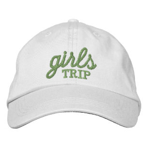 Girls Trip Girls Weekend Vacation Embroidered Hat