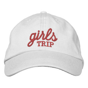 Girls Trip Girls Weekend Vacation Embroidered Hat